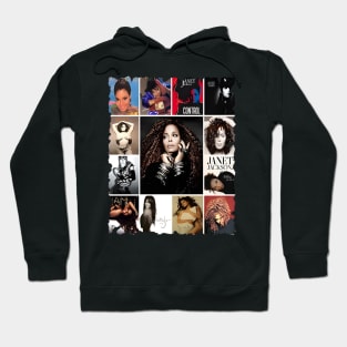 Janet Jackson Control 70s 80s Singer Vintage Hoodie